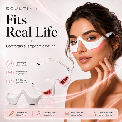 Under Eye Red Light Therapy Device